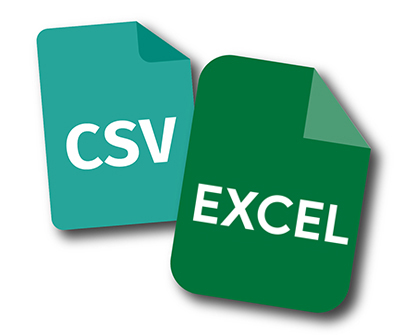 Excel / CSV